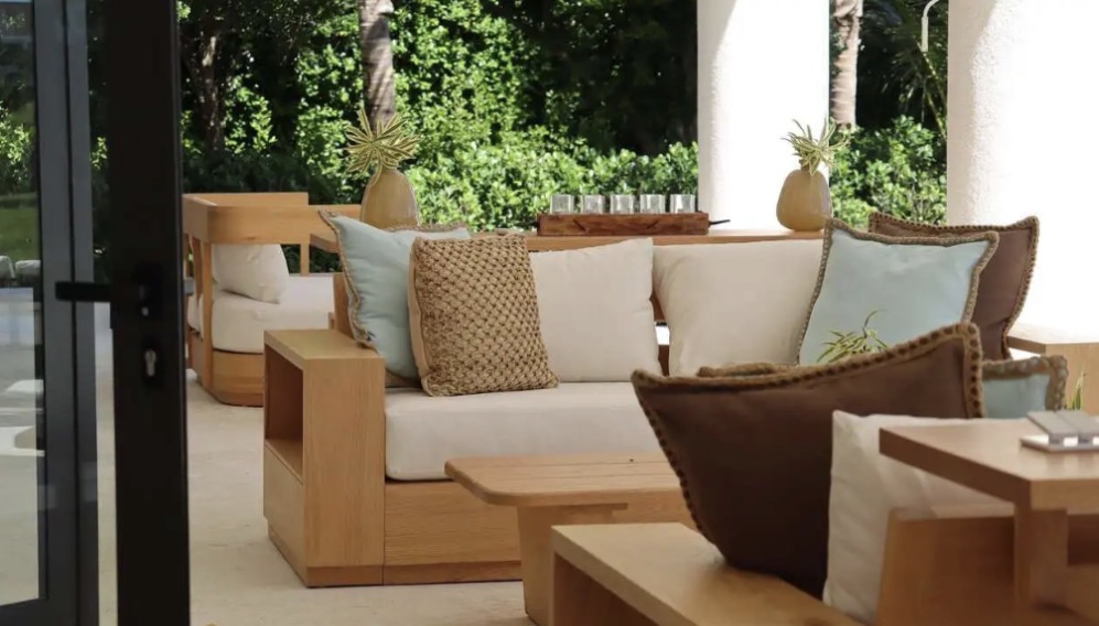 Sala exterior de lounge